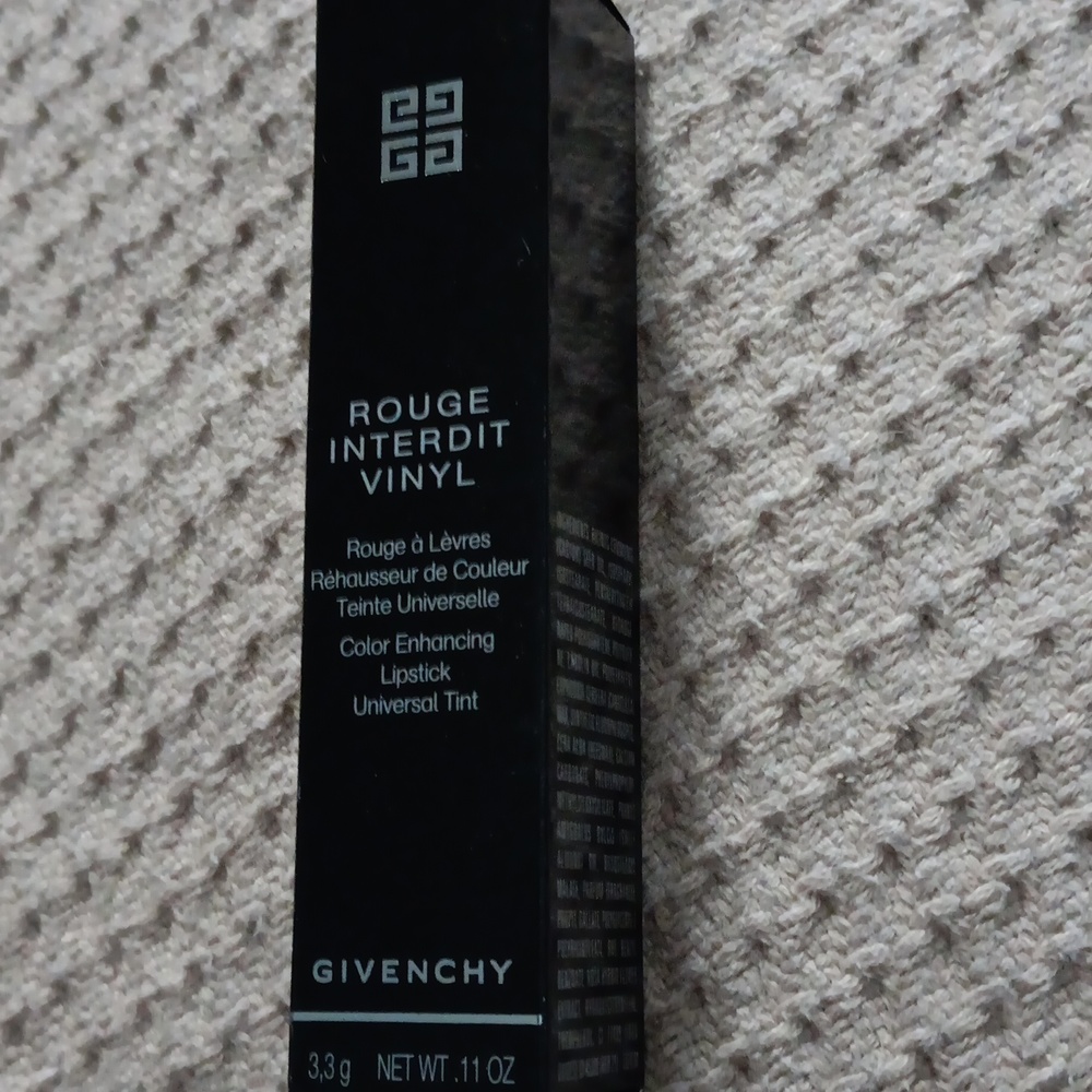 Givenchy Rouge interdit vinyl lipstick